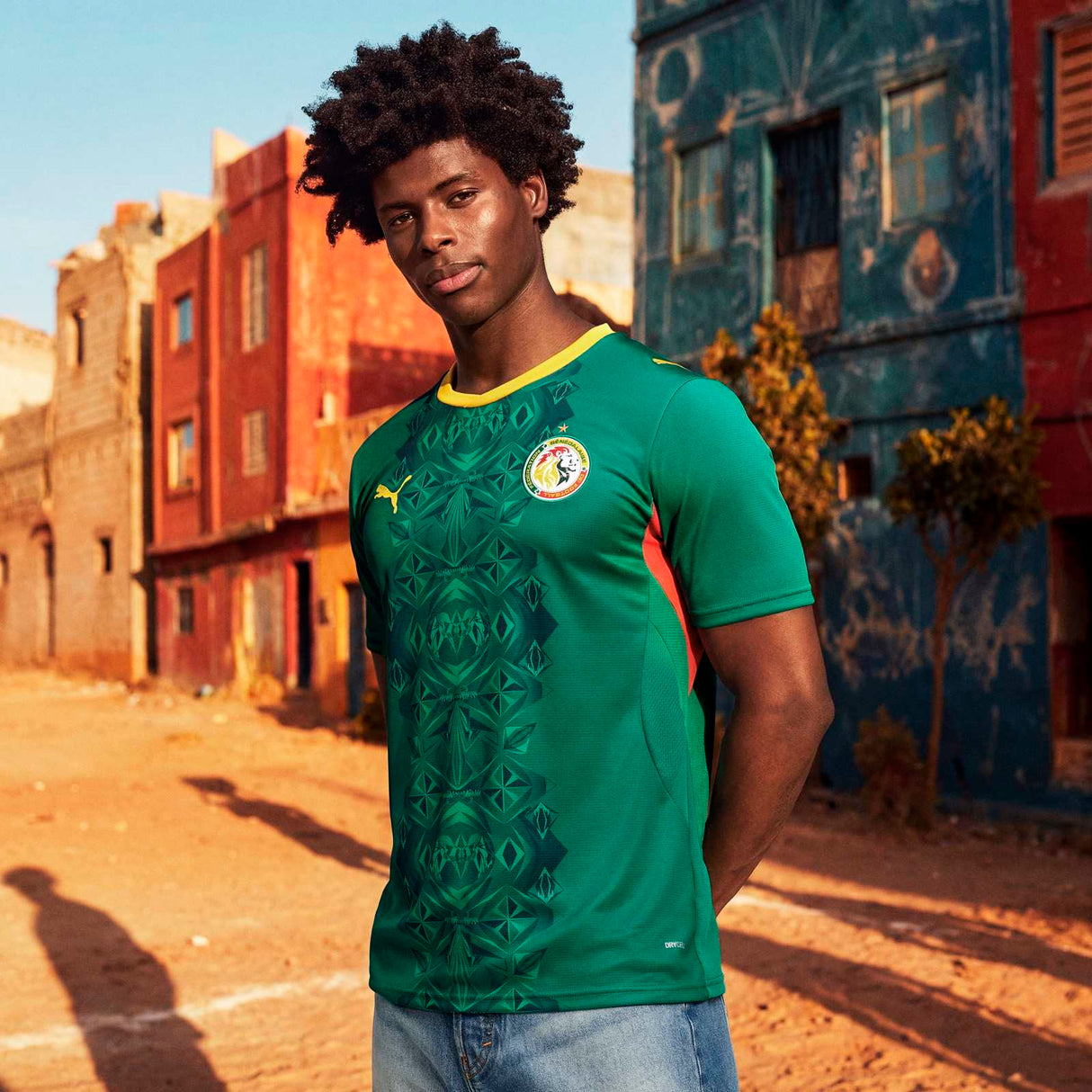 PUMA SENEGAL WC26 AWAY JERSEY GREEN