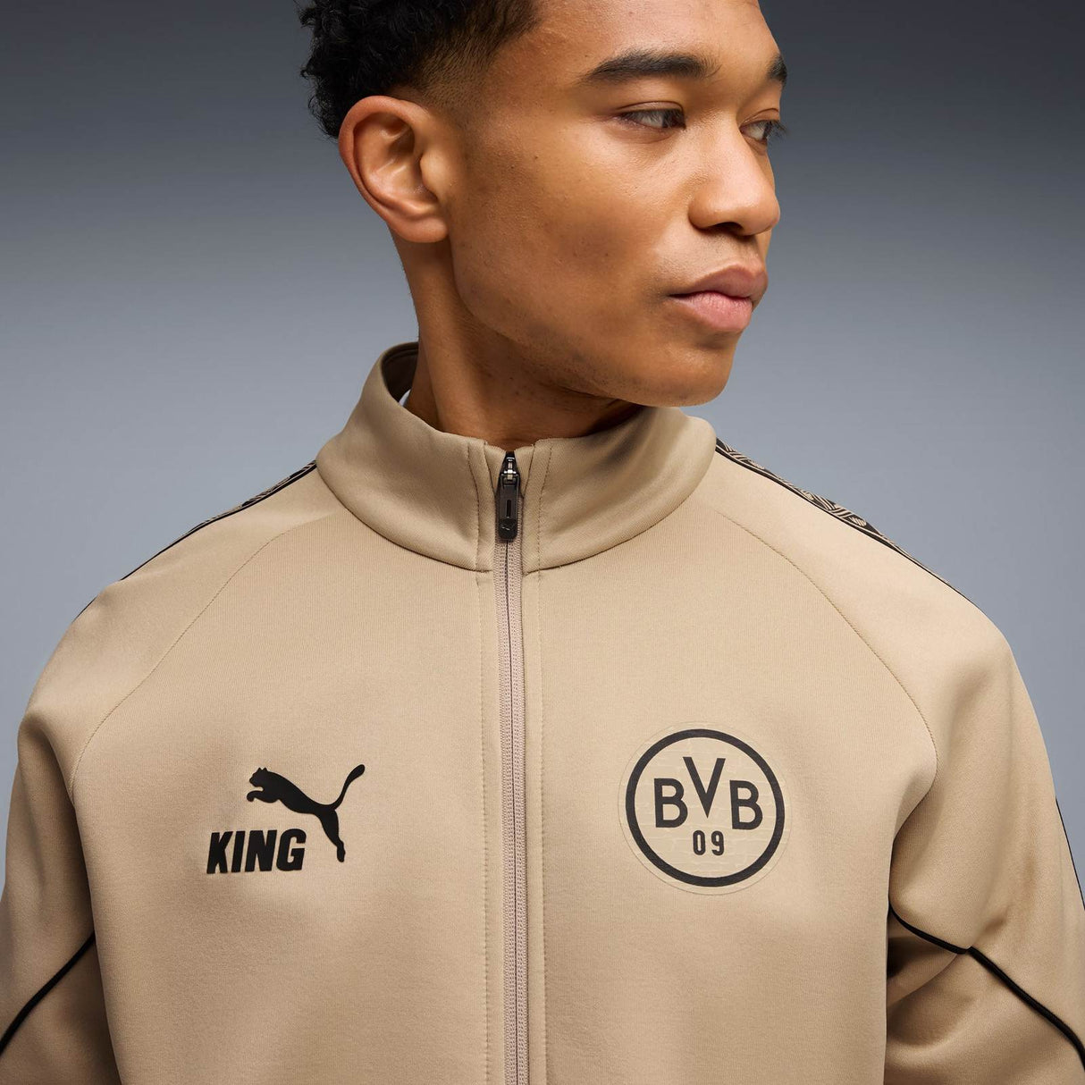 Puma BVB Football 2025/26 King Anthem Full-Zip Mens Jacket