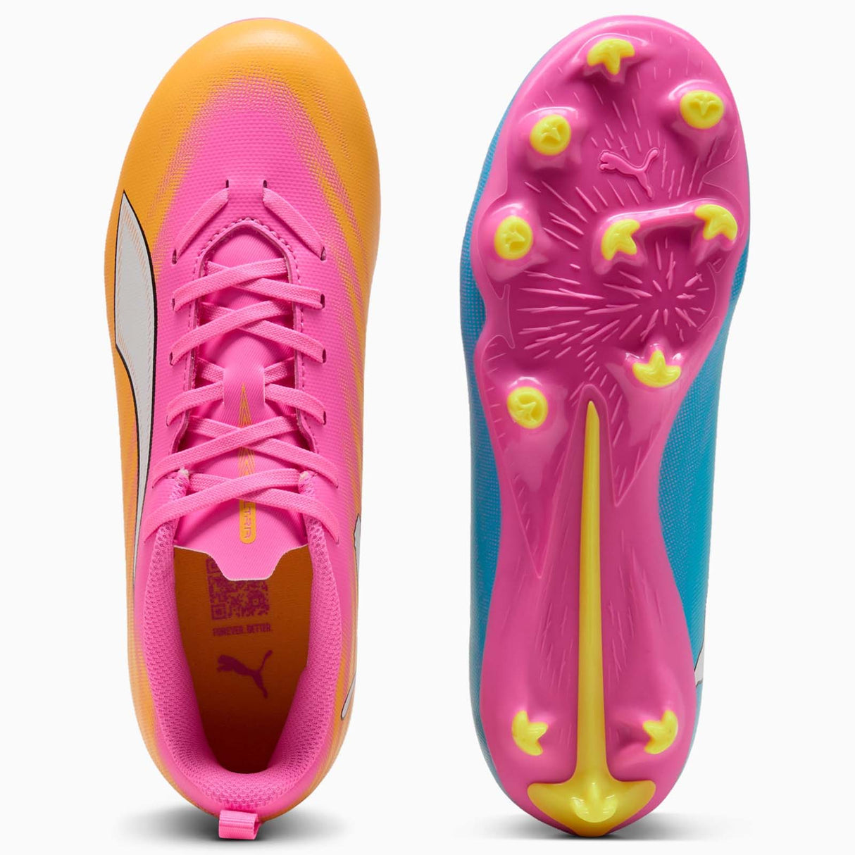 PUMA ULTRA 6 PLAY KIDS FG PINK