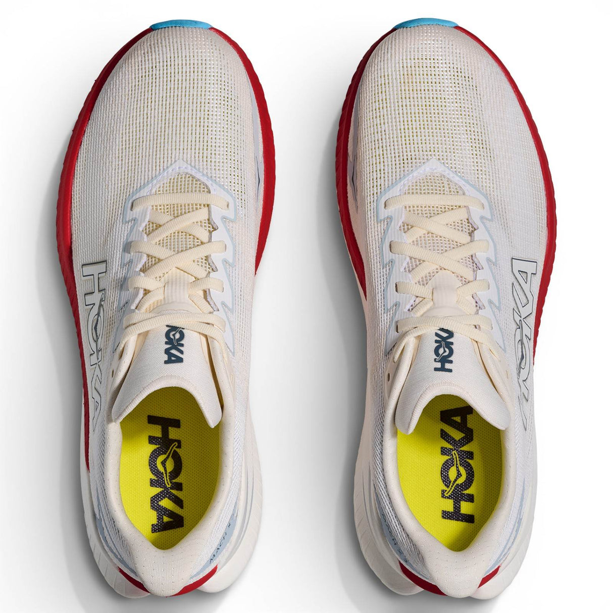 HOKA  MACH X 3 MENS WHITE