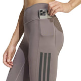 adidas Optime Workout 3-Stripes Womens 7/8 Length Leggings