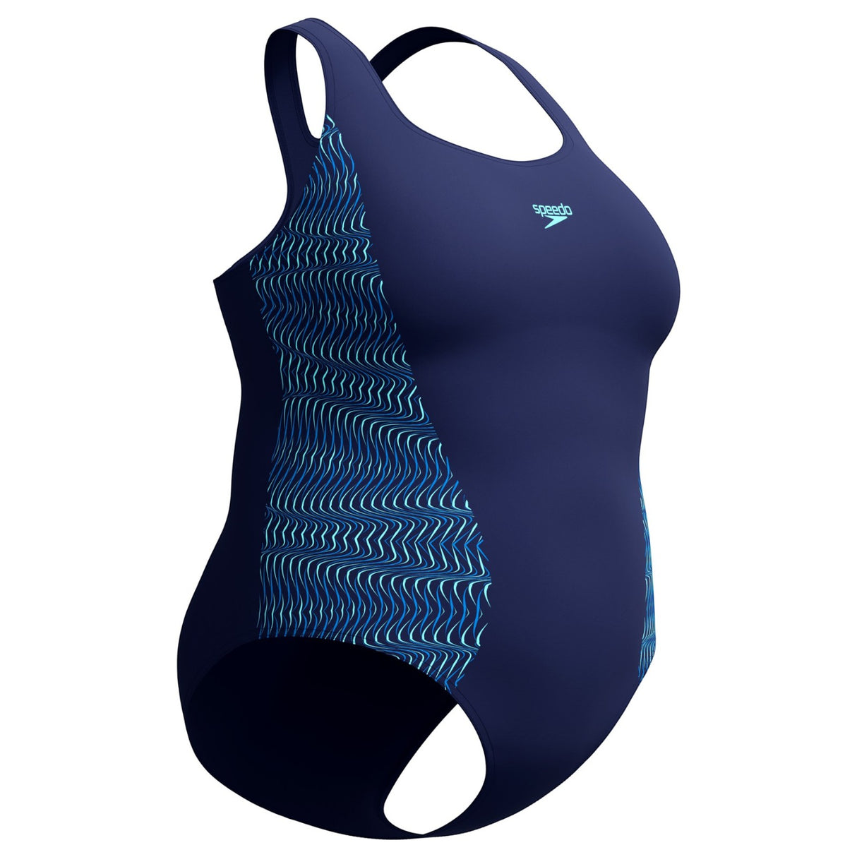 Speedo Plus Size Medalist Womens One-Piece Swimsuit