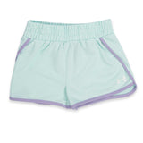 UA BABY TEE KNIT SHORT SET Purple