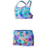 Speedo G Print Racerback Two Piece Bl