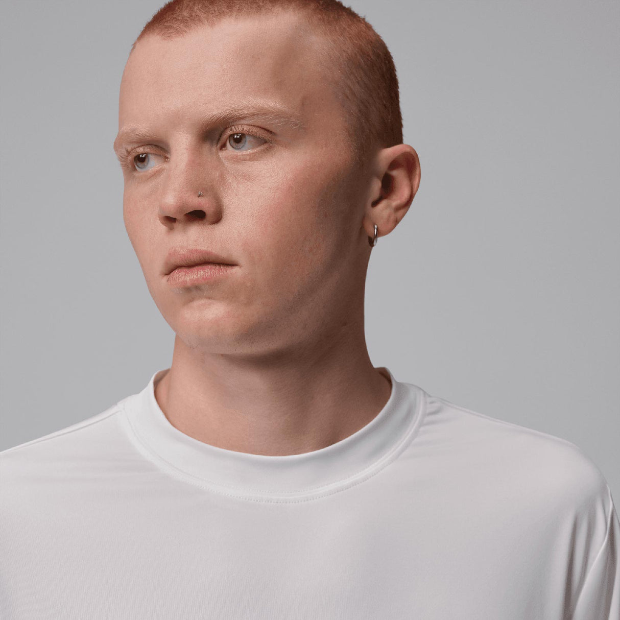 NIKE JORDAN DRI-FIT SHORT SLEEVE TEE WHI