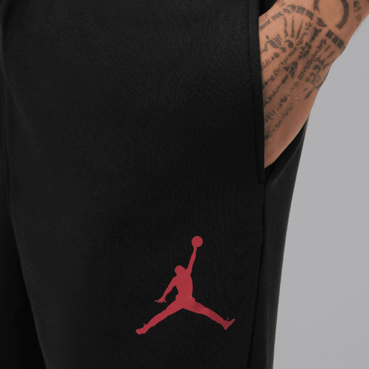 NIKE JORDAN JUMPMAN FLEECE PANTS BLK