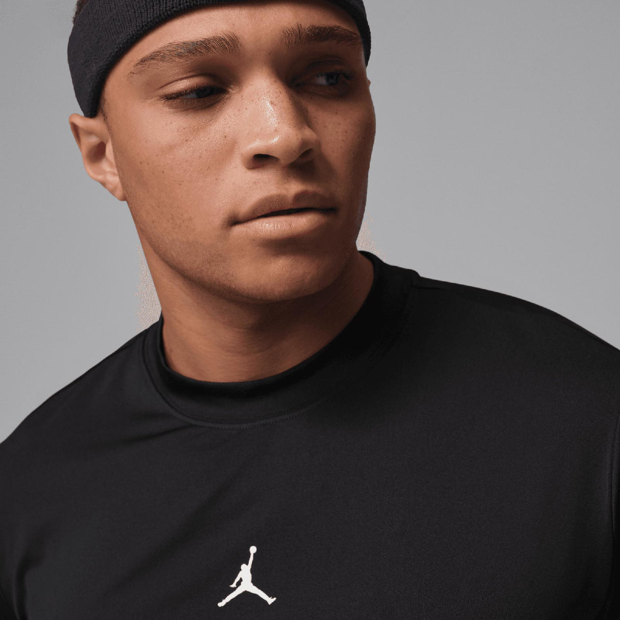 NIKE JORDAN DRI-FIT SHORT SLEEVE TEE BLK