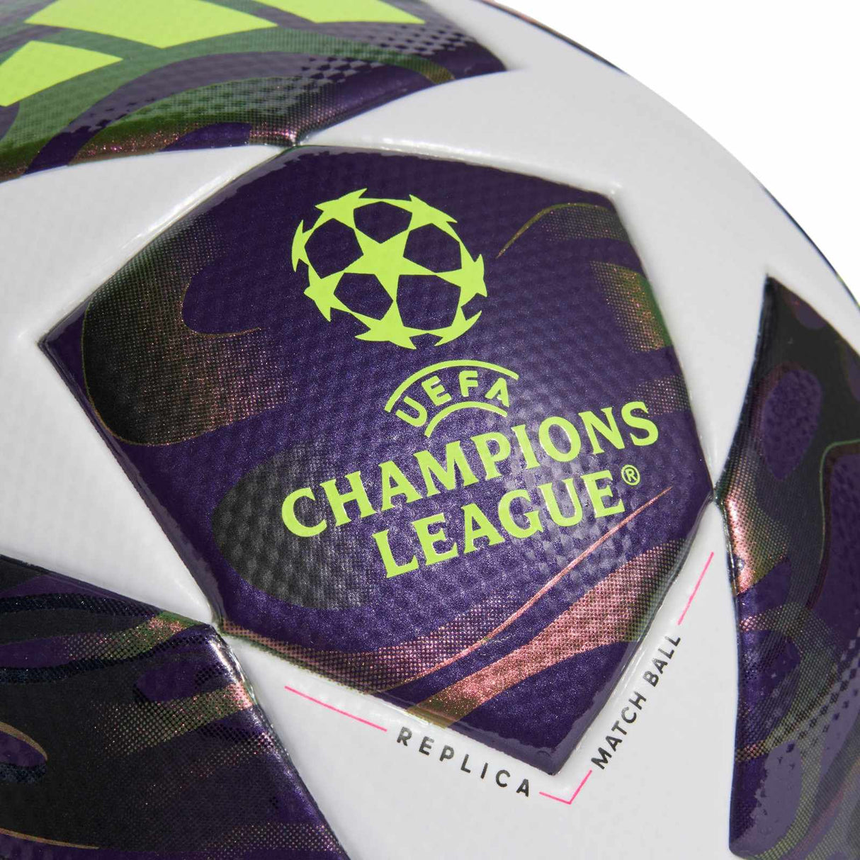adidas UCL League Football 5 Pur/Wht Pur