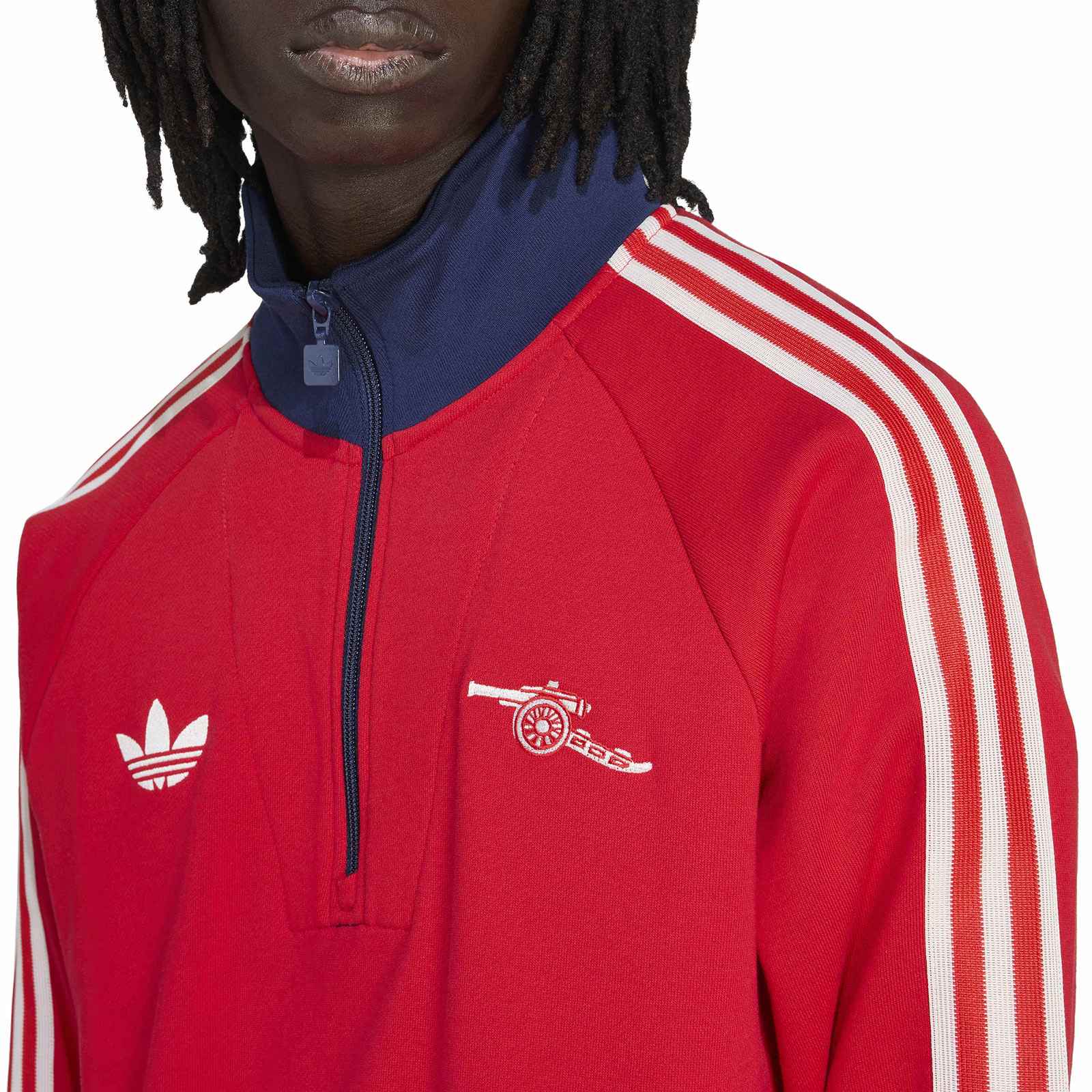 adidas Originals Arsenal Football 2025/26 Mens Half-Zip Top