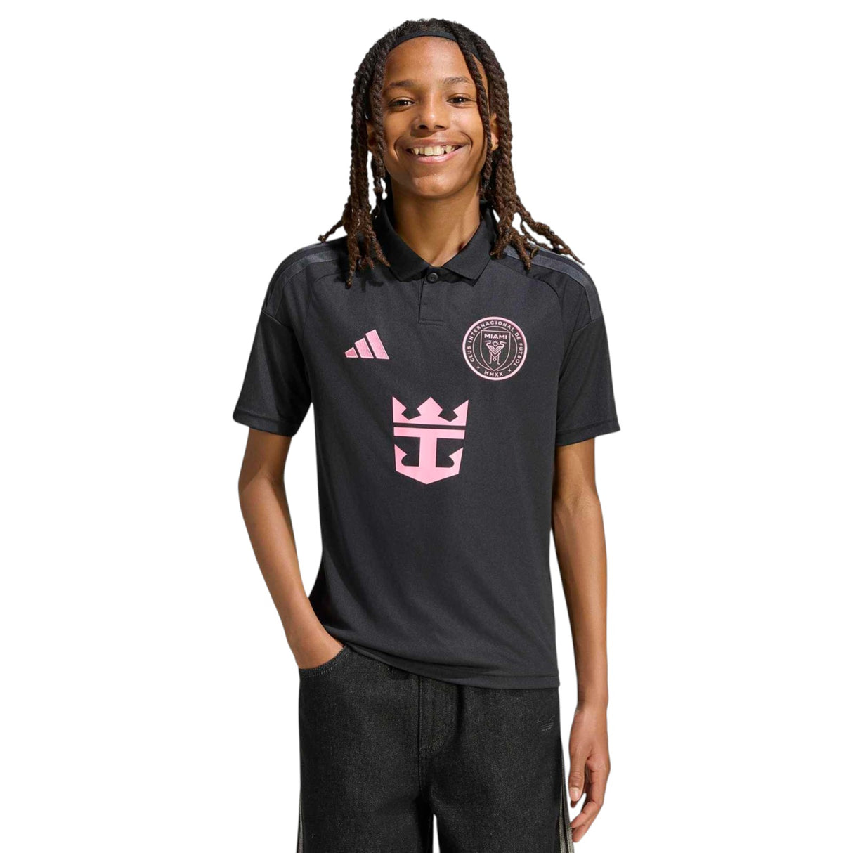 adidas IMCF 26 MLS Kids Away Jersey Blk