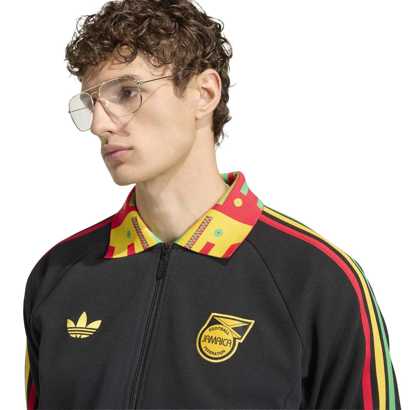 adidas Jamaica Football World Cup 2026 Mens Anthem Jacket