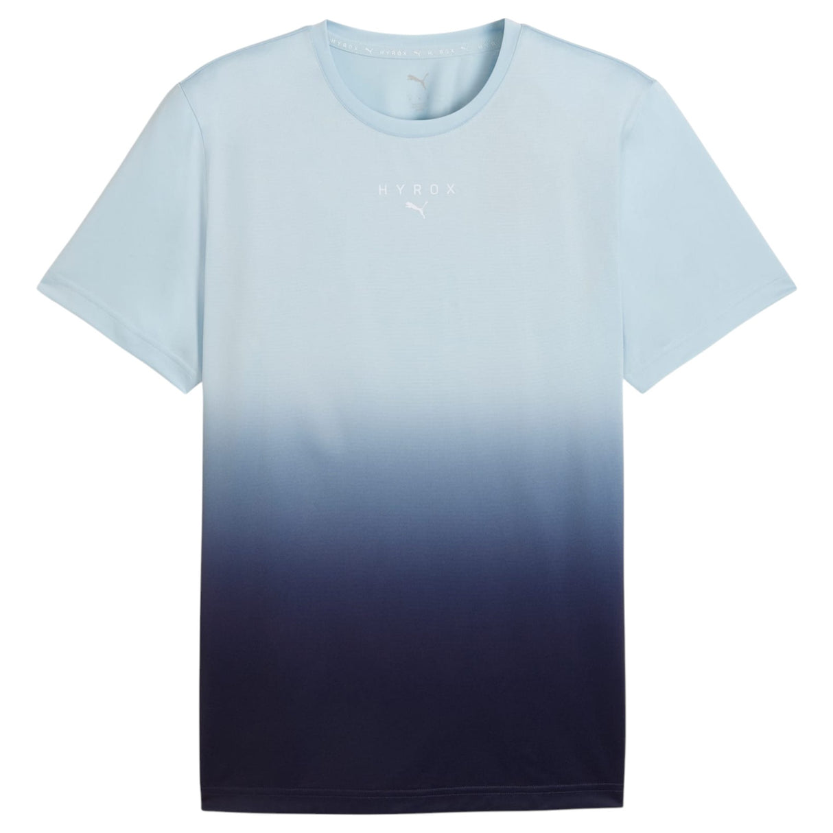 Puma X Hyrox Mens Poly Graphic Tee Blue