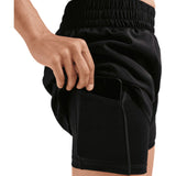 Nike W NK ONE DF HR 3IN 2N1 SHORT Black