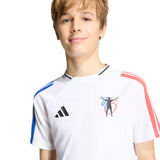 adidas Boys JB Hot Tee White