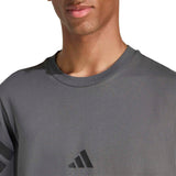 adidas Mens FI 3S Tee Grey
