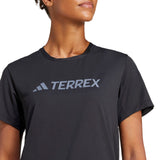 adidas Womens MT Log Tech Tee Black