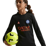 Nike Inter 25 Kids Spl Ed PM LS Top Blk