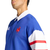 adidas France 25/26 Heritage Polo Blue