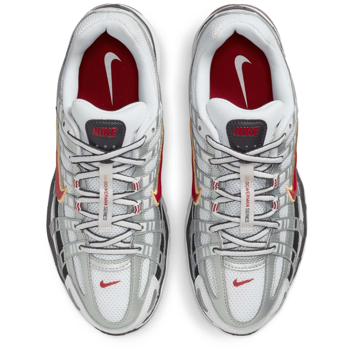 Nike P 6000 Womens Wh Red Platinum