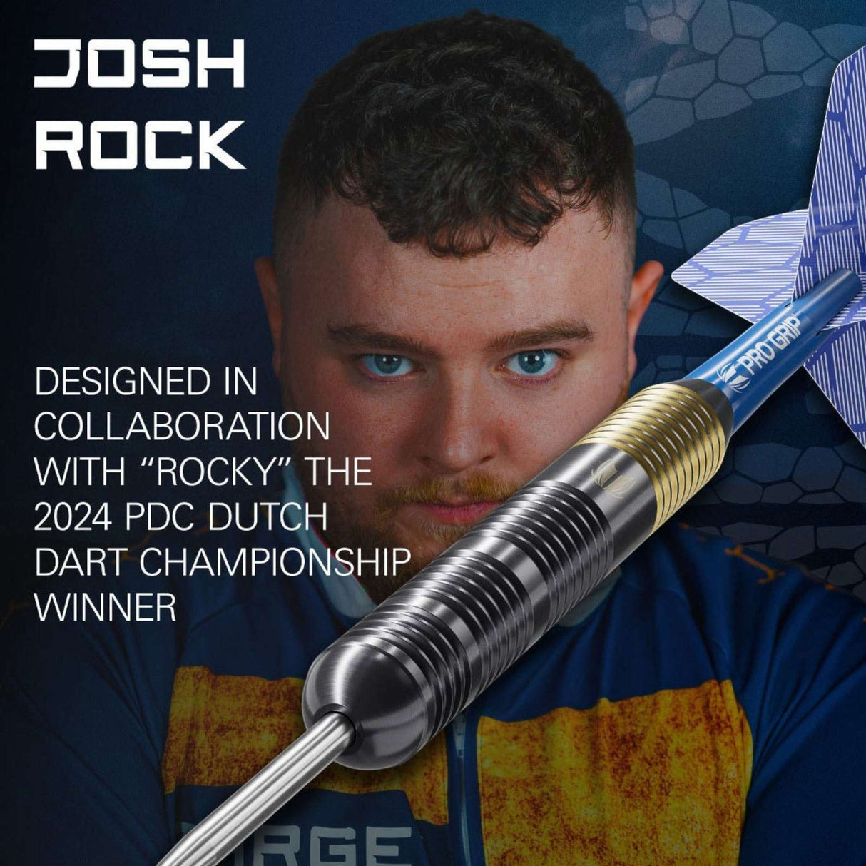 Target Josh Rock Brass 22G Steel Tp Dart