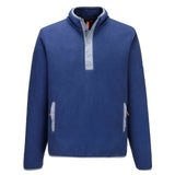 Portwest Mens TICKNOCK Snap HZFleece Blu