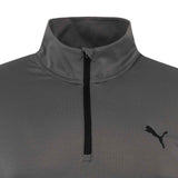 Puma Icon 2.0 Half-Zip Long Sleeve Mens Logo Golf Top