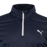 Puma Icon 2.0 Half-Zip Long Sleeve Mens Logo Golf Top