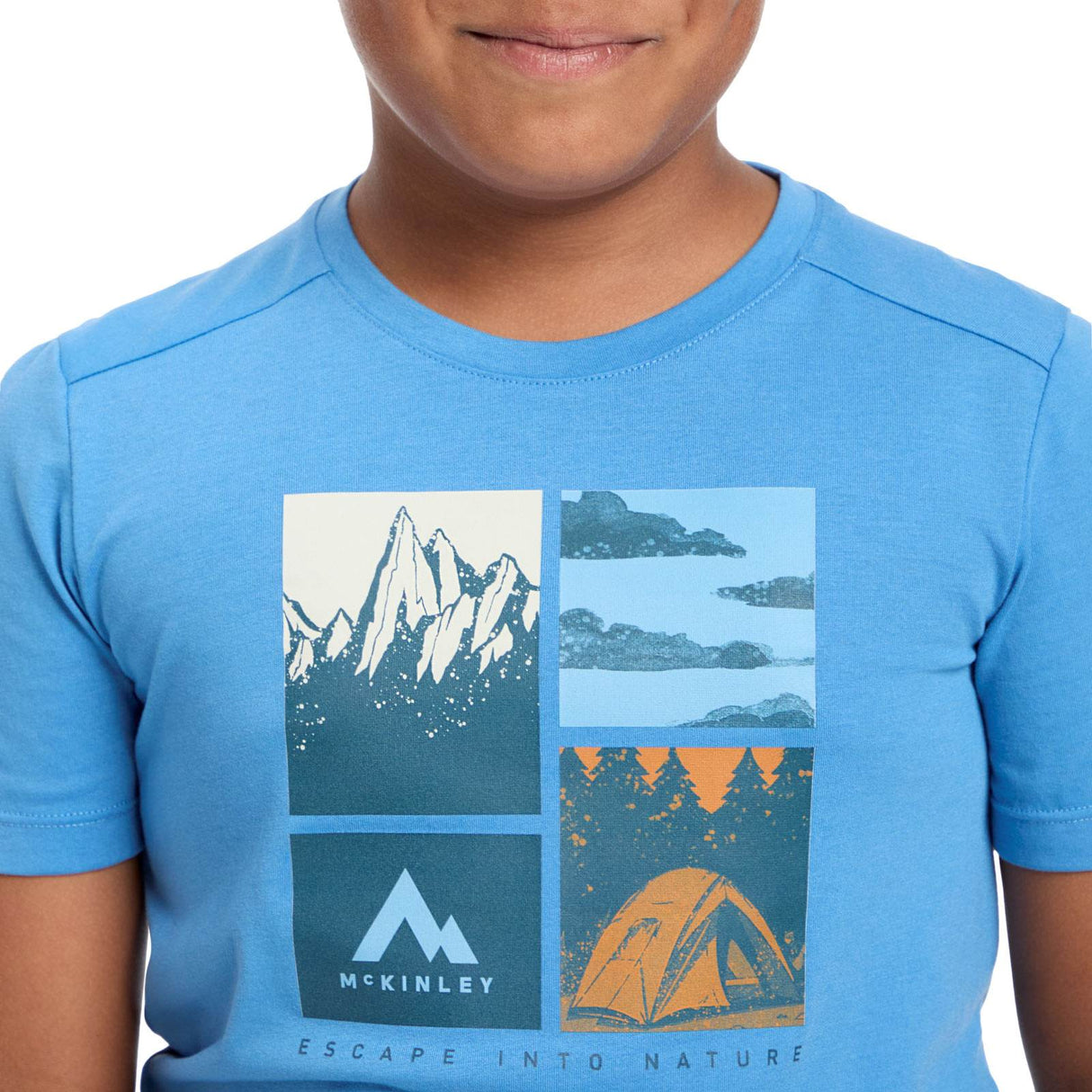 MCKINLEY B Ellis III SS Tee Blue
