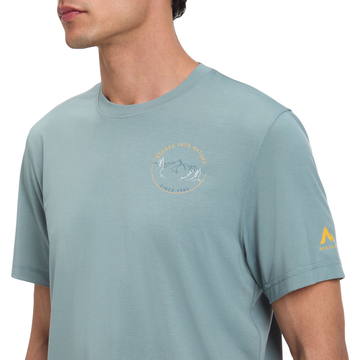 MCKINLEY M Ronald III Tee SS Blu