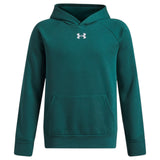 UA Boys Rival Fleece Hoodie Green