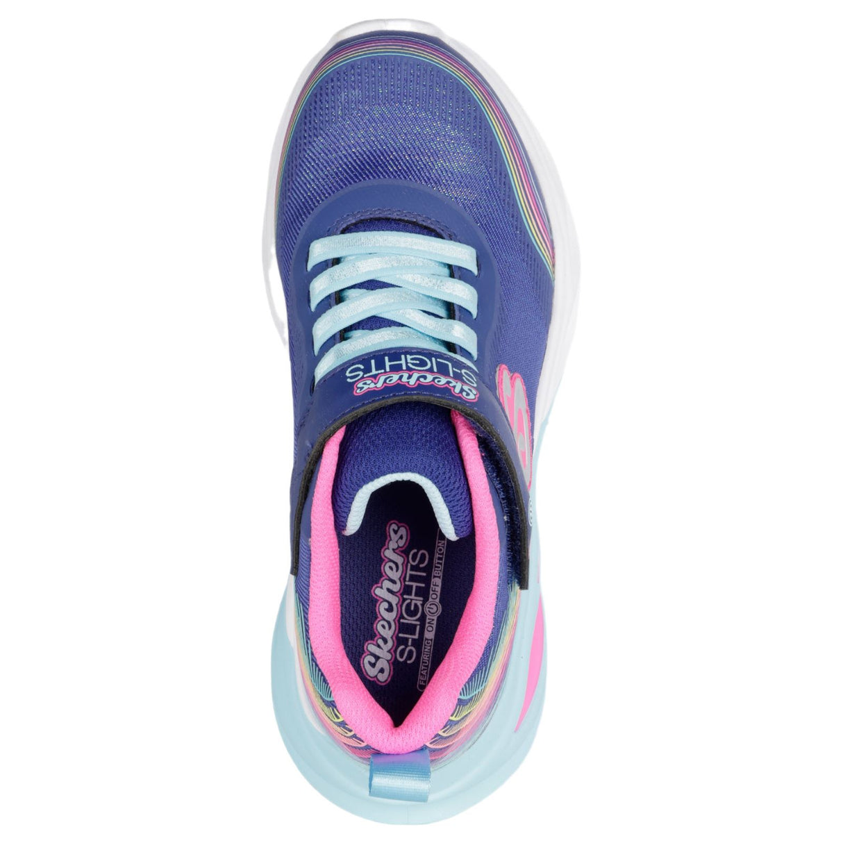 Skechers COSMIC GLOW RAINBW BEAM Jr G Nv