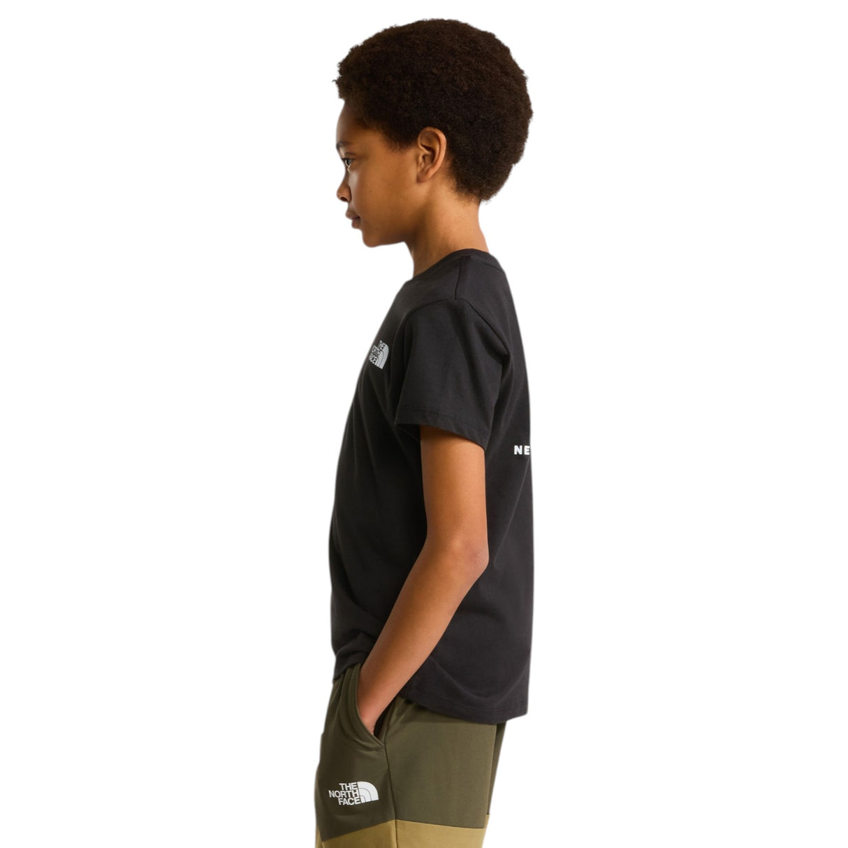 TNF TEEN Boys BOX NSE SS Tee Black