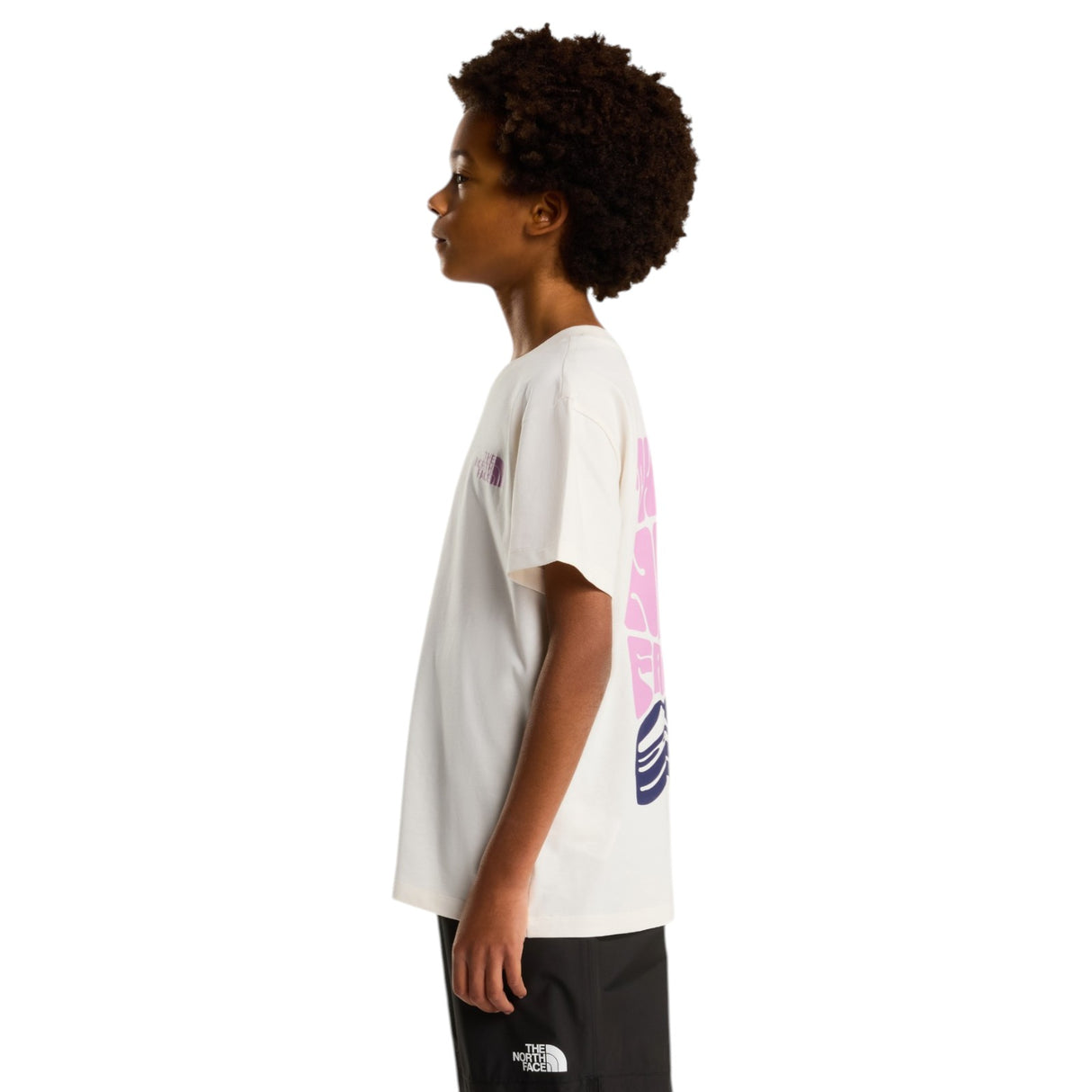TNF TEEN Girls VOYAGE RELAX SS Tee White