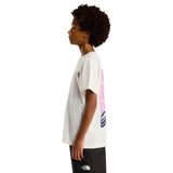 TNF TEEN Girls VOYAGE RELAX SS Tee White