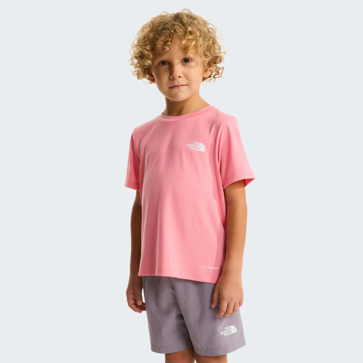 TNF Jr Girls 24/7 Set Coral Pink