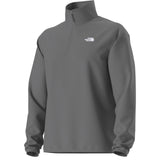 TNF Mens GLACIER Fleece QZ Jacket Grey