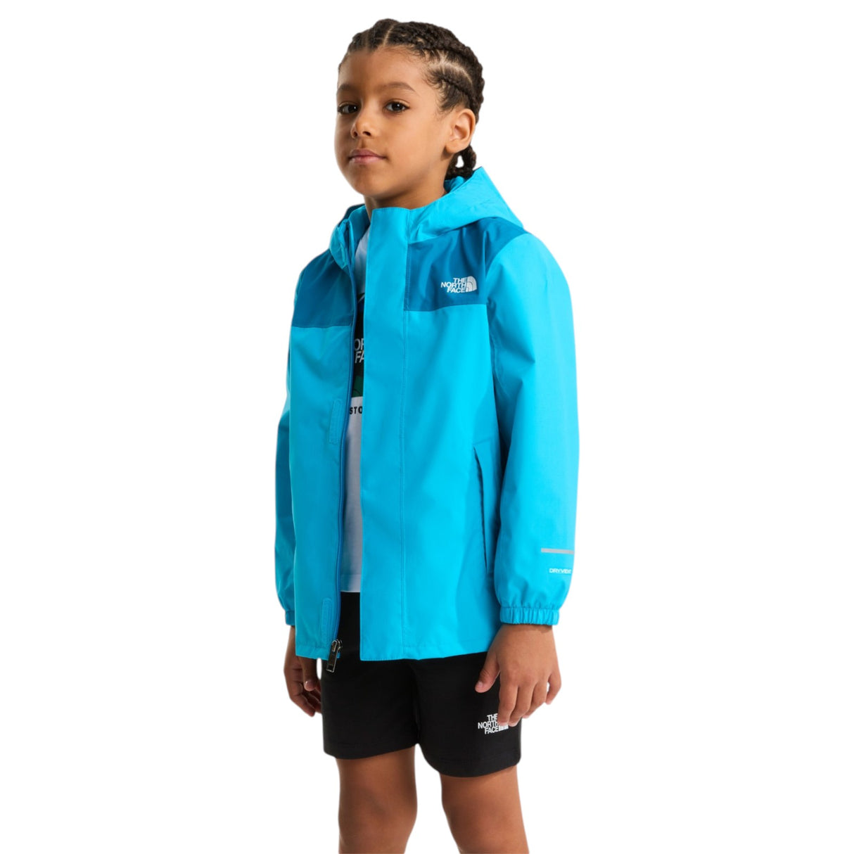 TNF Jr Boys ANTORA Rain Jacket Blue