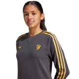 adidas OG MUFC 25 Kid Icon Sweat Top Blk