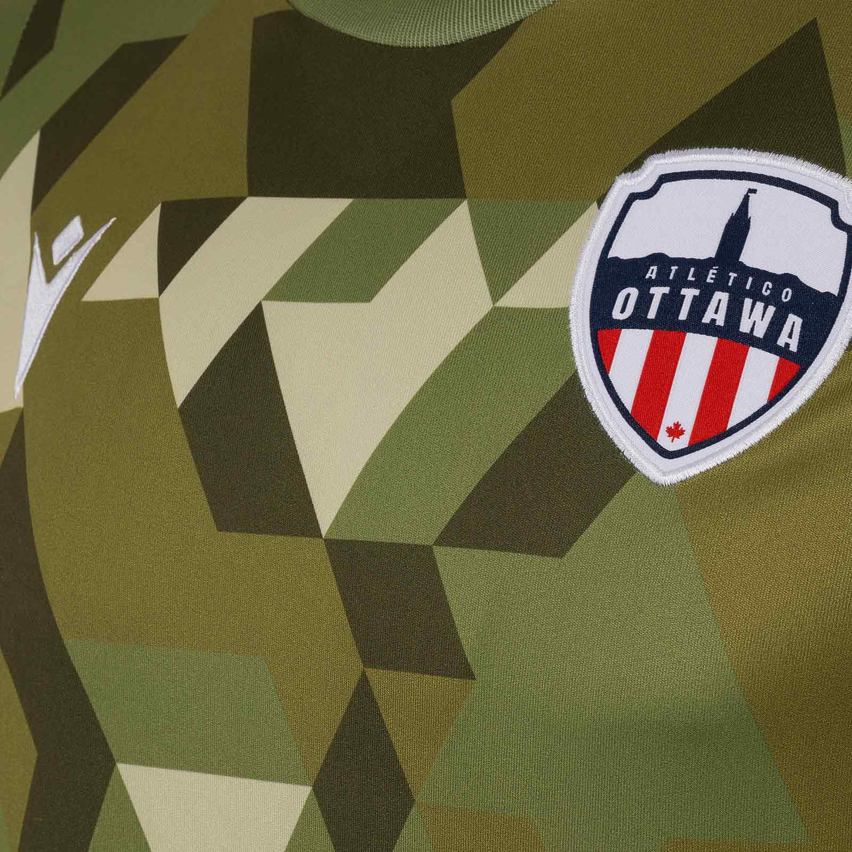 Macron Atlético Ottawa Adults Short Sleeve Football Jersey