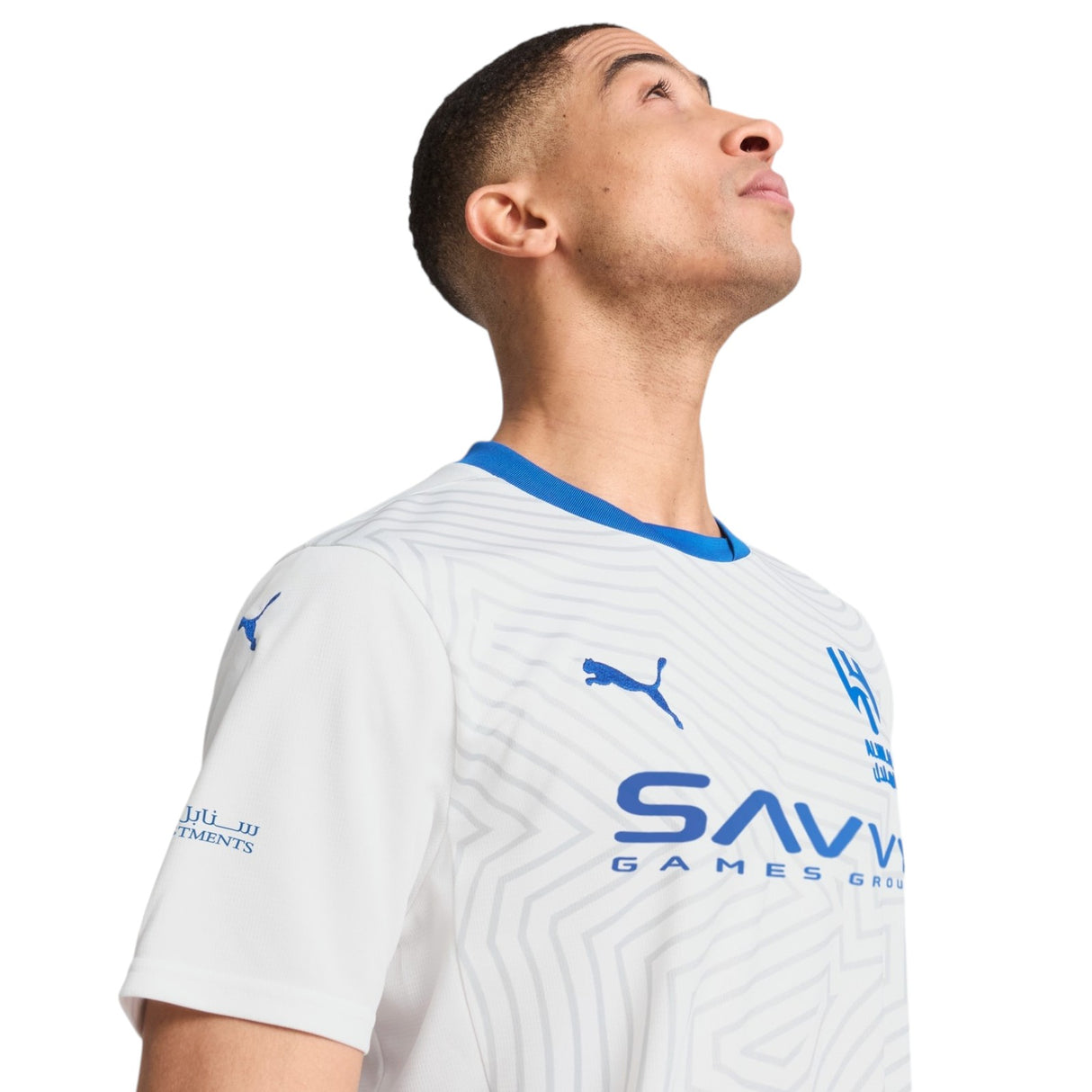 Puma Al Hilal Football 2025 Mens Away Jersey