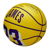 WILSON NBA ICON MINI LEBRON Yellow