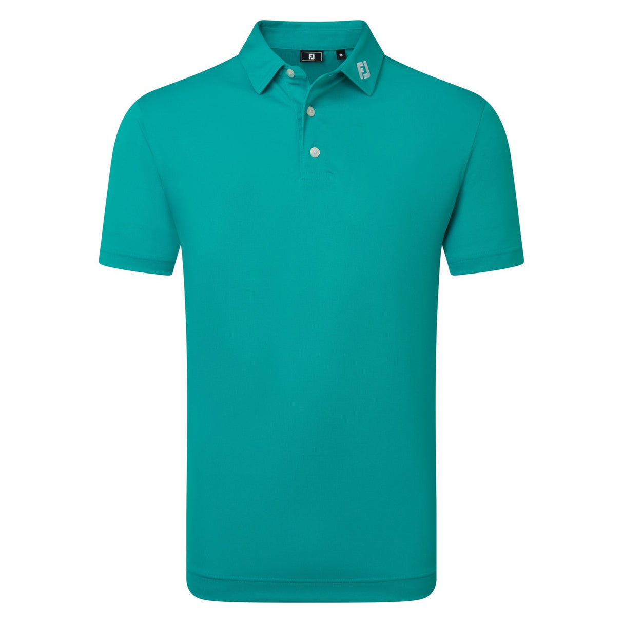 Footjoy Mens Stretch Pique Solid Green