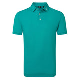 Footjoy Mens Stretch Pique Solid Green
