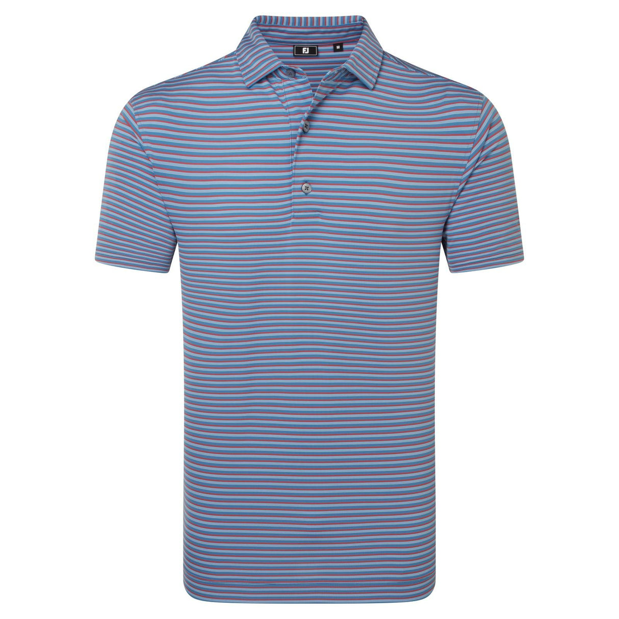 Footjoy Mens Shadow Stripe Lisle Blue