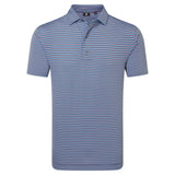 Footjoy Mens Shadow Stripe Lisle Blue