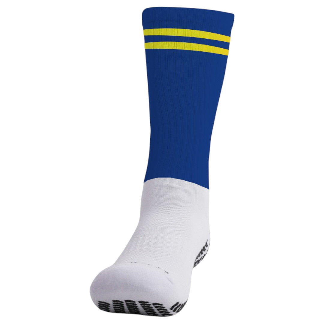Azzurri Grip Tec Socks Royal/Amber