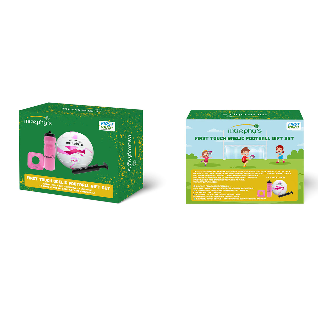 Murphys FTouch Gaelic ball Gift Set Pink