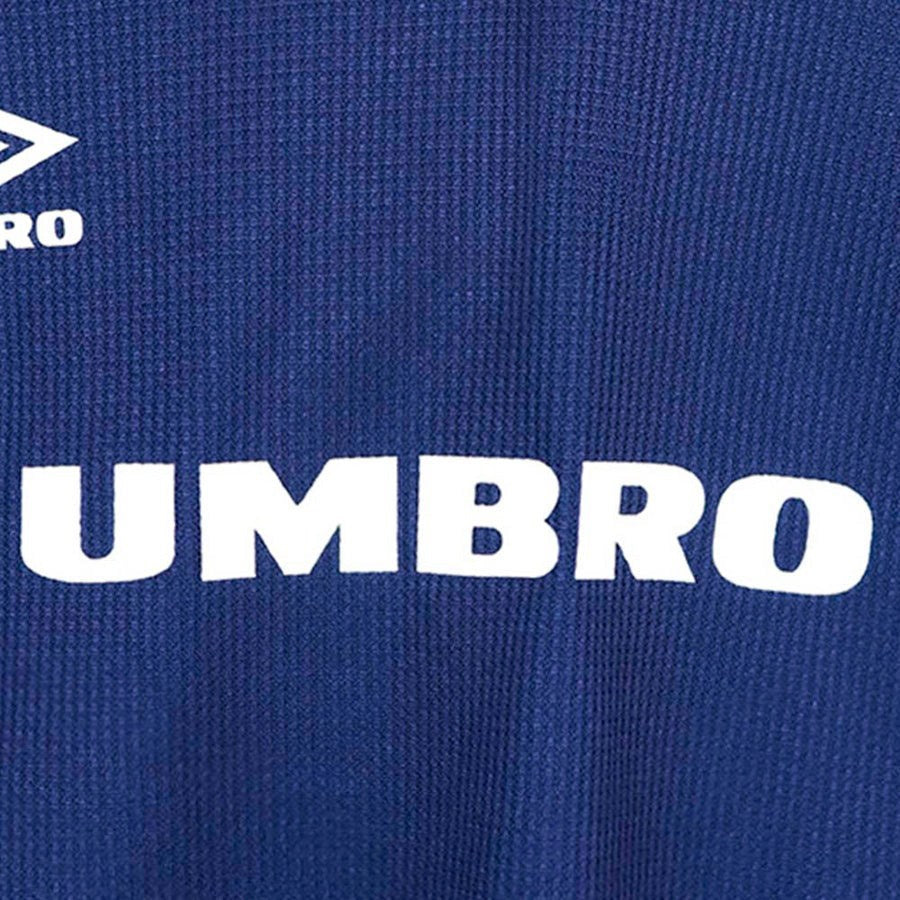 Umbro M Panelled LS Jersey Blue