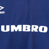 Umbro M Panelled LS Jersey Blue