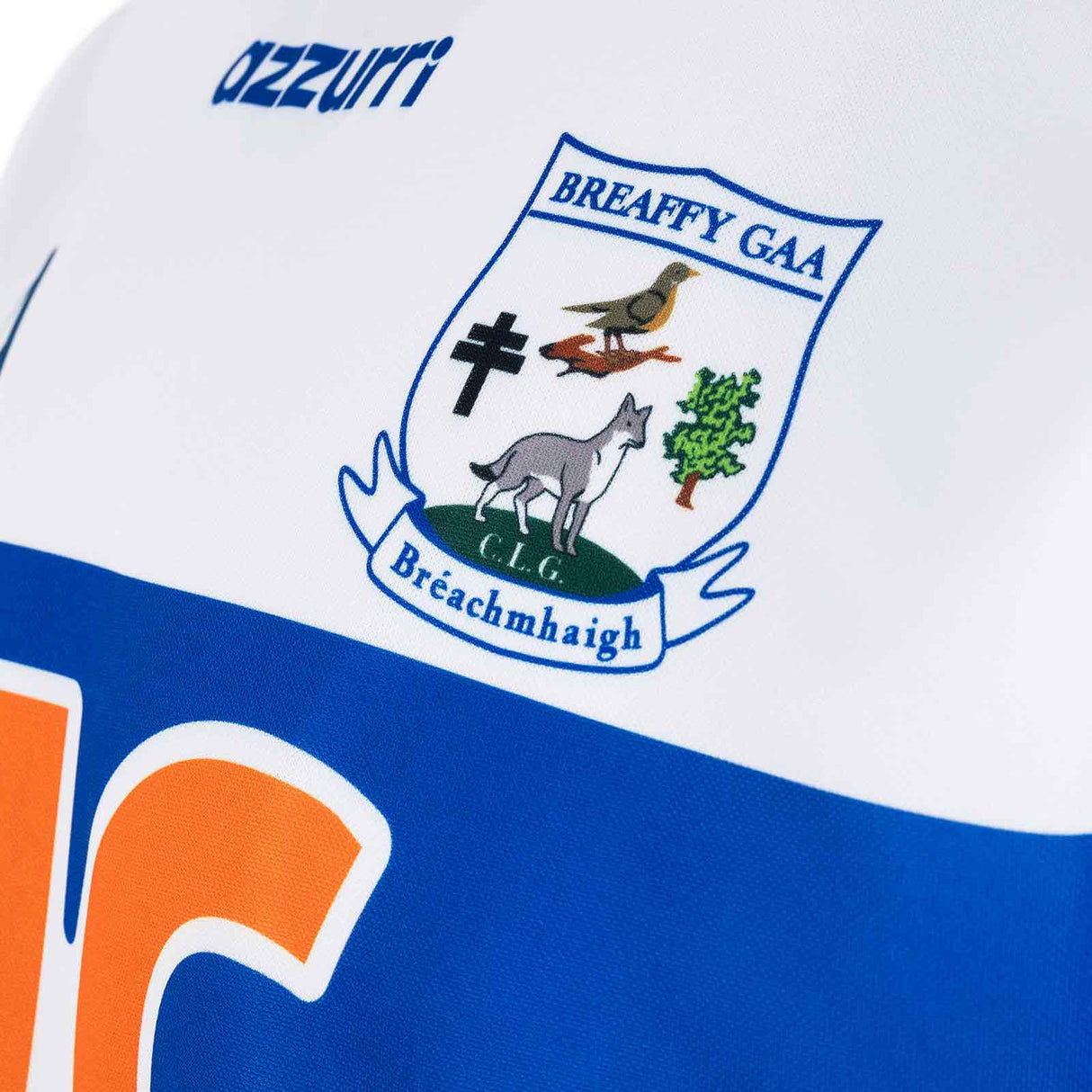 Breaffy Jersey 25/26 Adult White/Royal